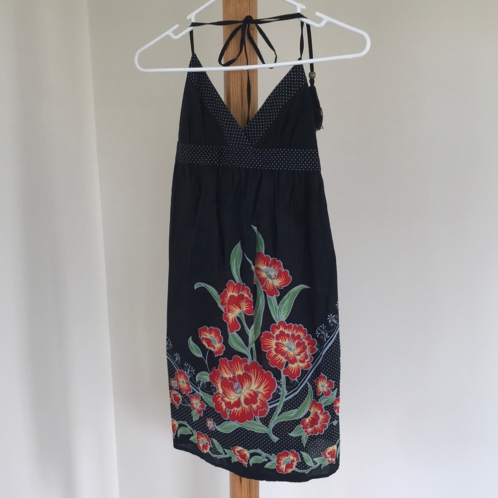 Floral Halter Sundress